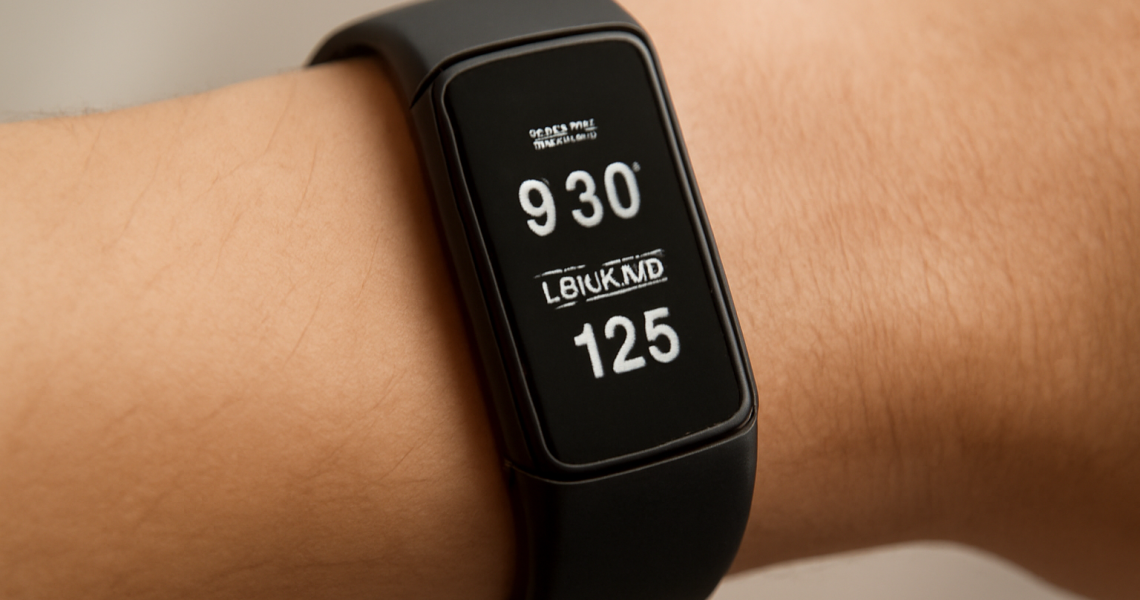 bracelet cardio affichant allure et rythme