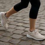foulée sur pavés en baskets femmes